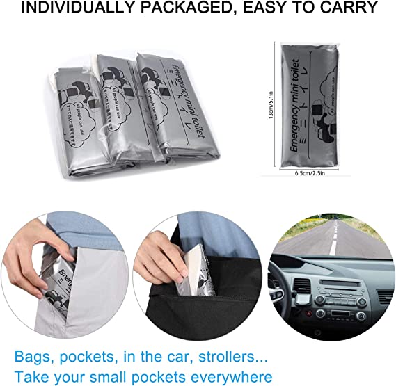700ML Portable Travel Pee Bags