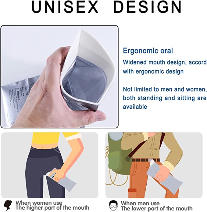 700ML Portable Travel Pee Bags