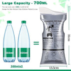 700ML Portable Travel Pee Bags