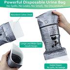 700ML Portable Travel Pee Bags