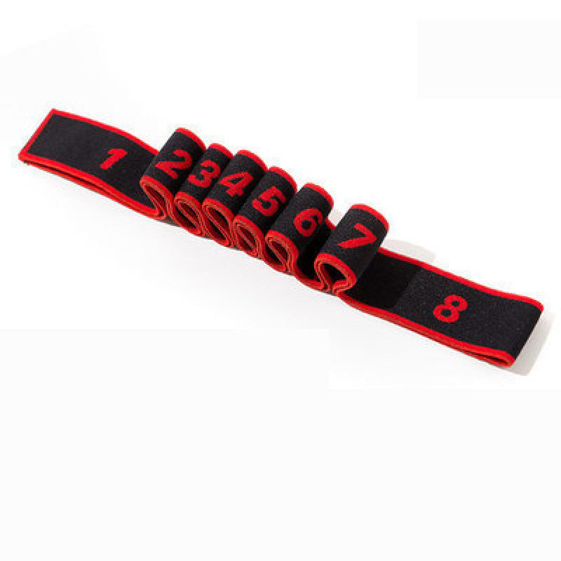 Fitness resistance band for stretching and yoga