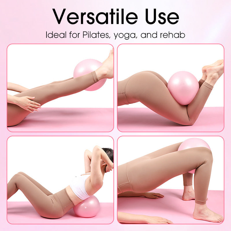 9-Inch Anti-Burst Pilates Ball with Pump