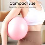 9-Inch Anti-Burst Pilates Ball with Pump