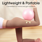 9-Inch Anti-Burst Pilates Ball with Pump