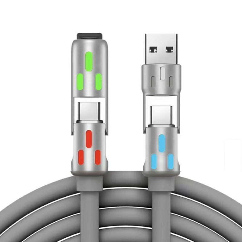 Universal RGB 4-in-1 Fast Charging Cable