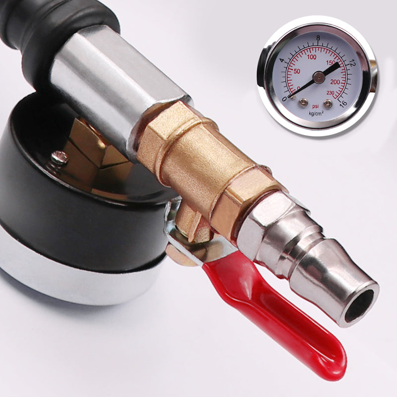 💥Heavy-Duty Tire Inflator with Pressure Gauge