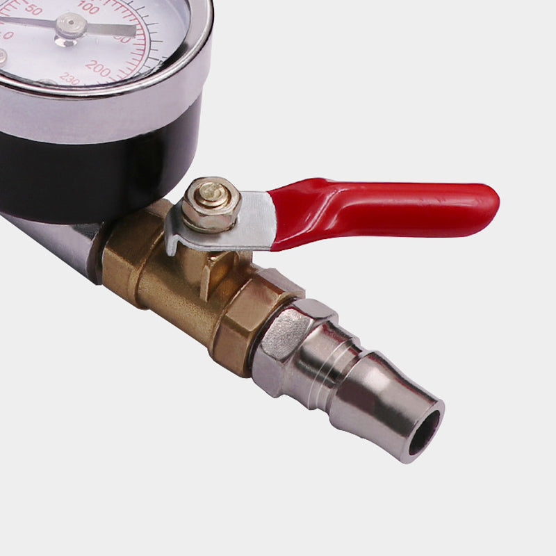 💥Heavy-Duty Tire Inflator with Pressure Gauge
