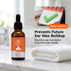 🐾Natural Dog & Cat Ear mite ear drops for Itching & Wax Build-Up