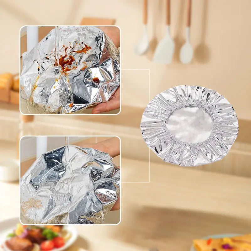 Reusable Aluminum Foil Heat-retaining Cover