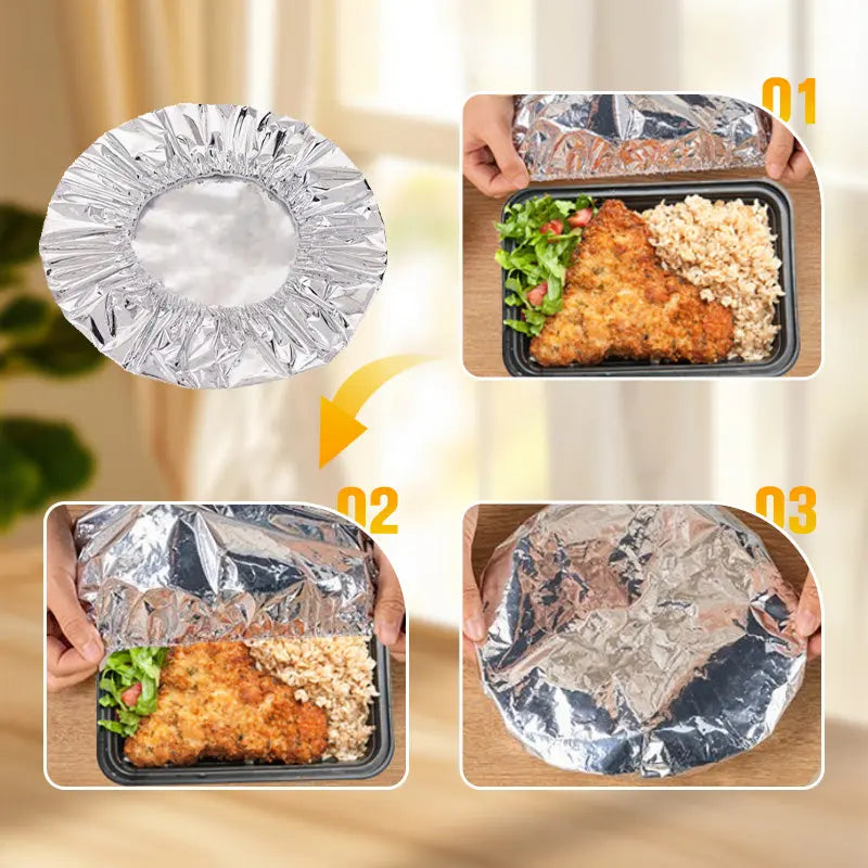 Reusable Aluminum Foil Heat-retaining Cover