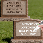 Tombstone Marker Pen for Faded Grave Inscriptions