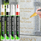 Tombstone Marker Pen for Faded Grave Inscriptions