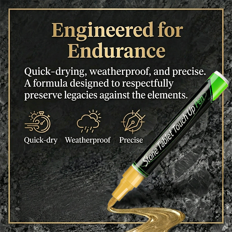 Tombstone Marker Pen for Faded Grave Inscriptions