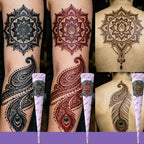 Complete 3-Color Henna Tattoo Kit