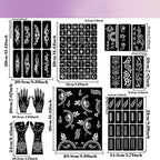 Complete 3-Color Henna Tattoo Kit