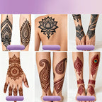 Complete 3-Color Henna Tattoo Kit