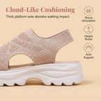 Women's Breathable Mesh Platform Sandals