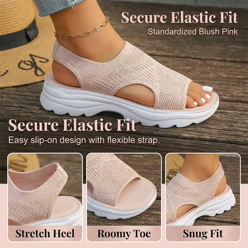 Women's Breathable Mesh Platform Sandals