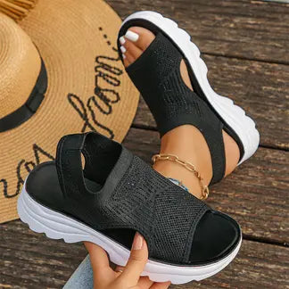 Women's Breathable Mesh Platform Sandals