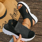 Women's Breathable Mesh Platform Sandals