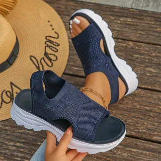 Women's Breathable Mesh Platform Sandals