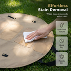 2-in-1 Convertible Picnic Mat Tote Bag