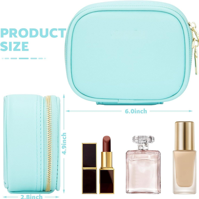 Compact Travel LED Makeup Bag with Lighted Mirror