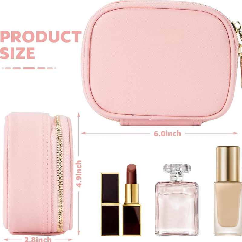 Compact Travel LED Makeup Bag with Lighted Mirror