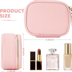 Compact Travel LED Makeup Bag with Lighted Mirror