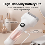 Rechargeable Electric Pedicure Tool with Smart Pressure Sensor