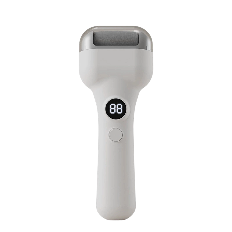 Rechargeable Electric Pedicure Tool with Smart Pressure Sensor