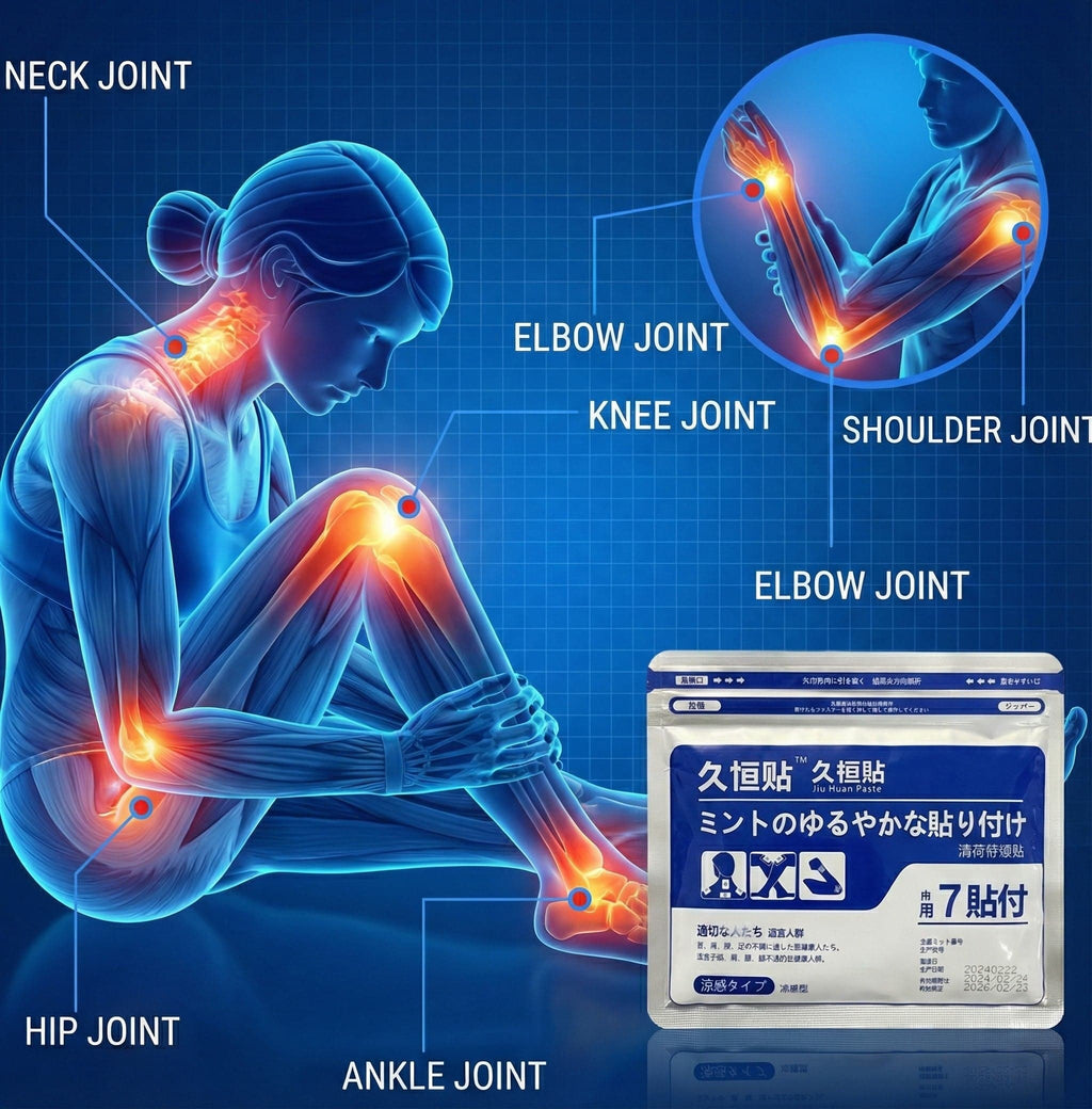 Japanese Pain Patches - High Absorption Glucosamine/chondroitin & Herbs