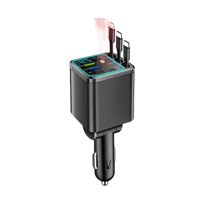 7-in-1 Retractable Car Charger