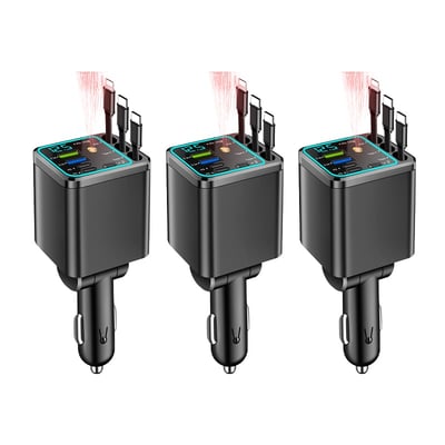 7-in-1 Retractable Car Charger